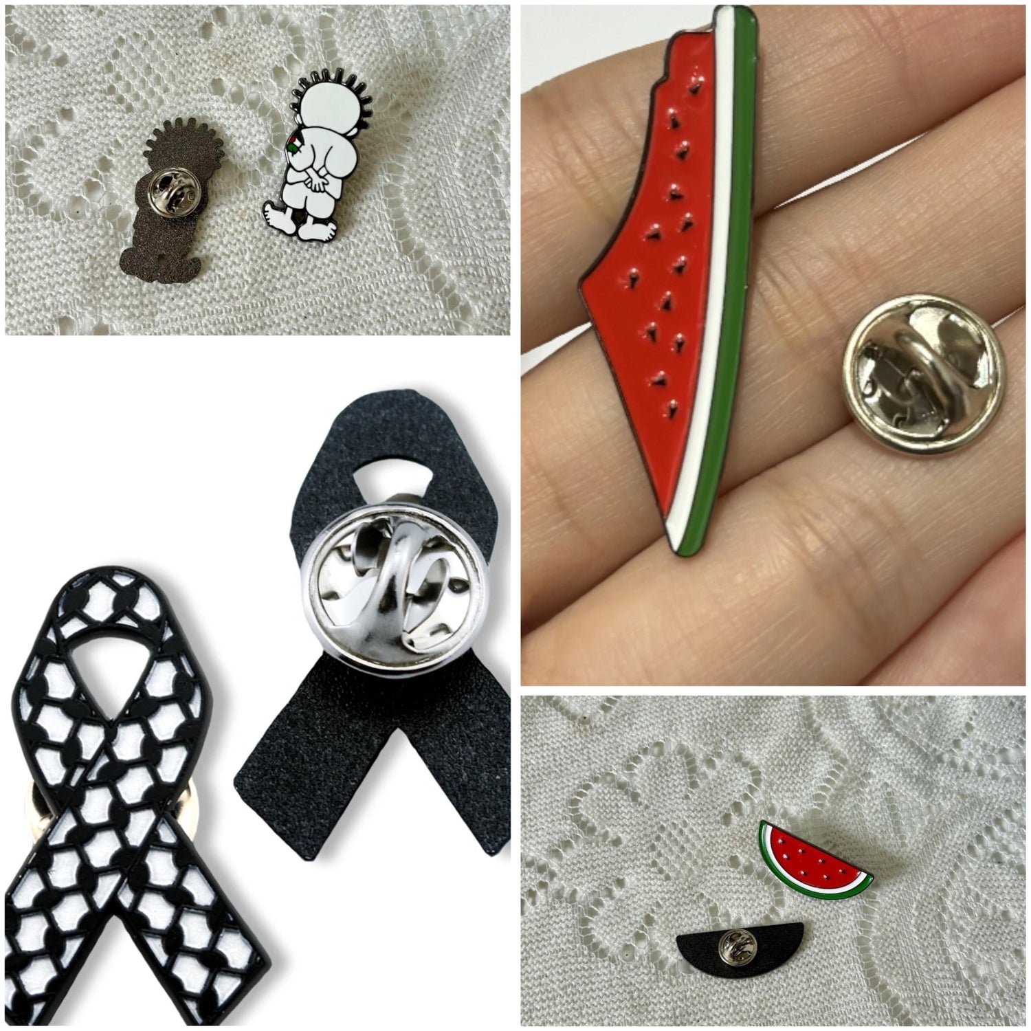 Bracelets & Pins - Palestine Market