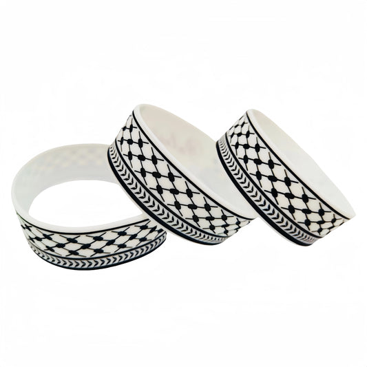 Large keffiyeh bracelet