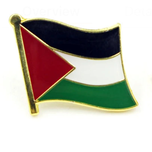 Palestine Flag Pin