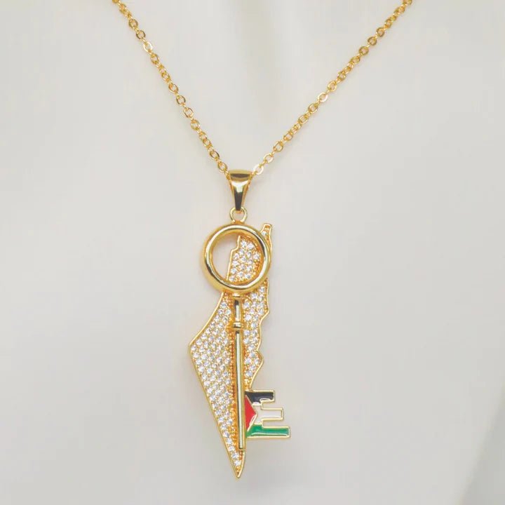 FALASTEEN Key Necklace - Palestine Market