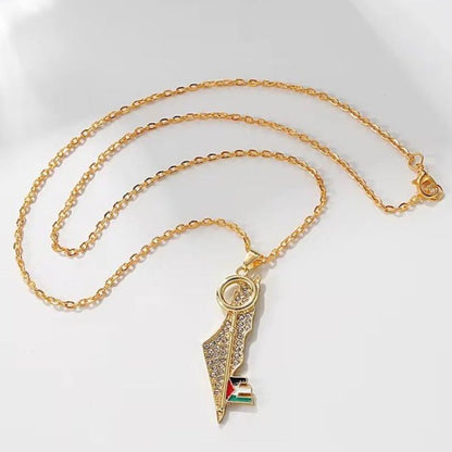 FALASTEEN Key Necklace - Palestine Market