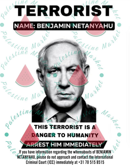 50 Netanyahu stickers