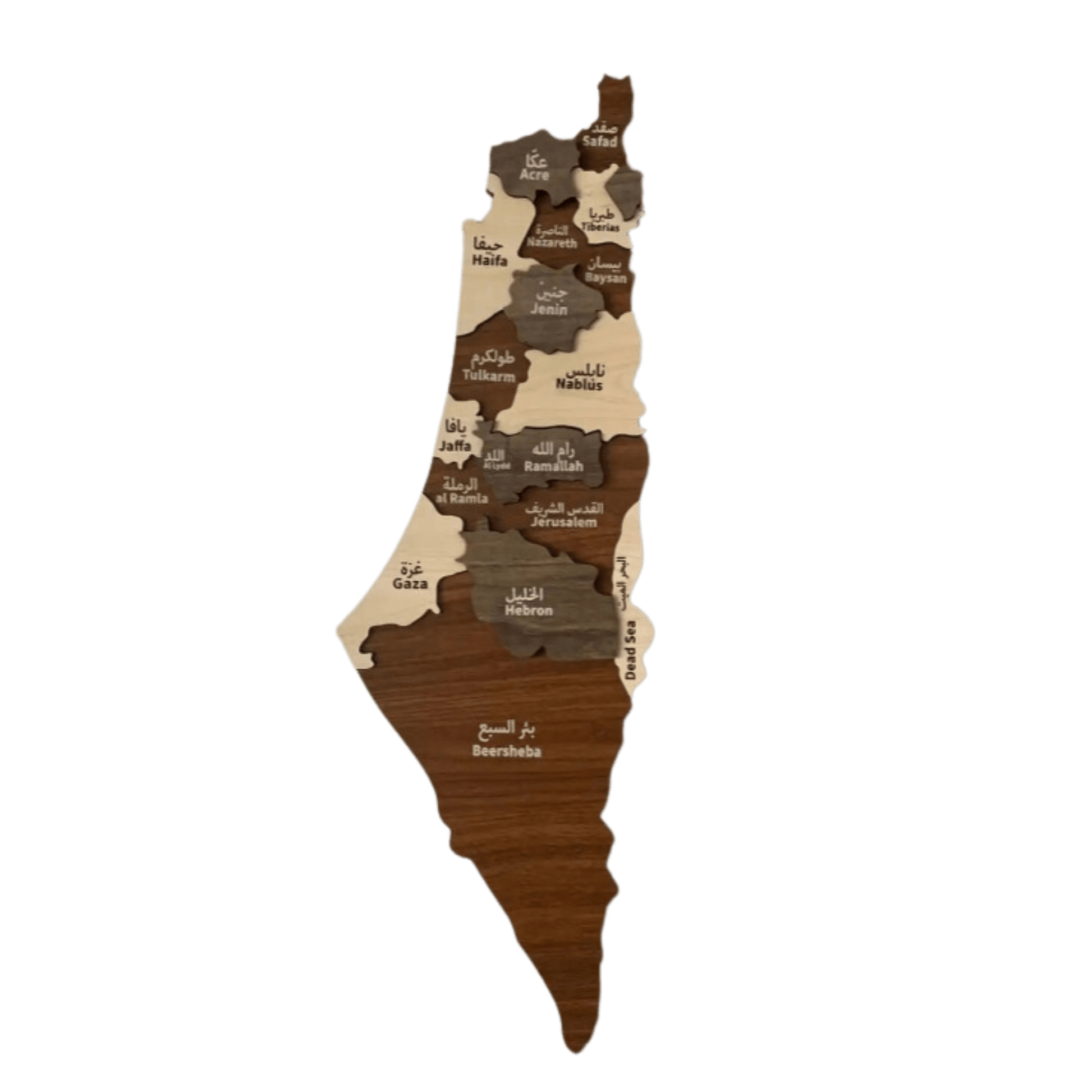 Palestine map wall decor - Palestine Market