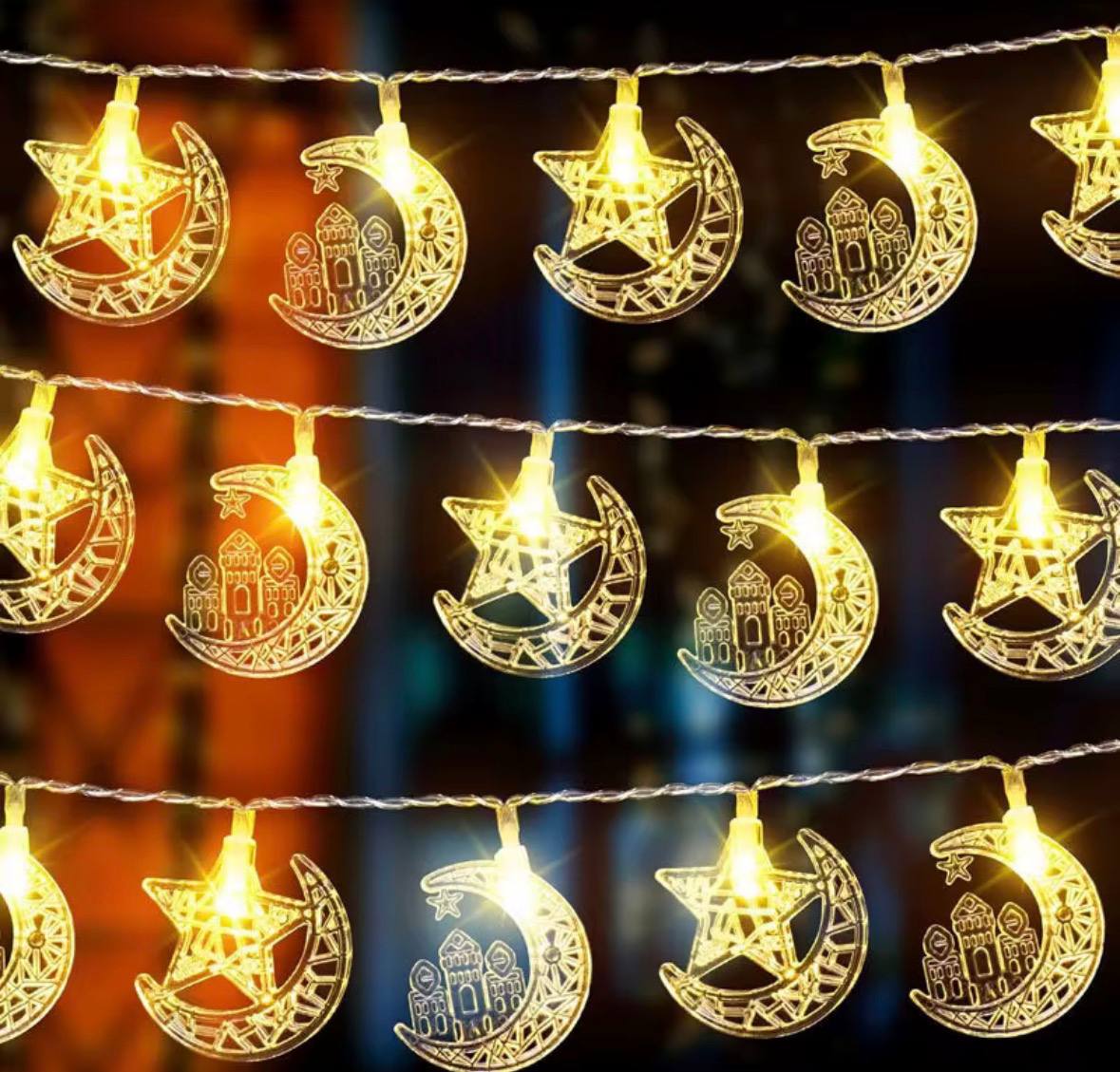 Ramadan String lights (2M) - Palestine Market